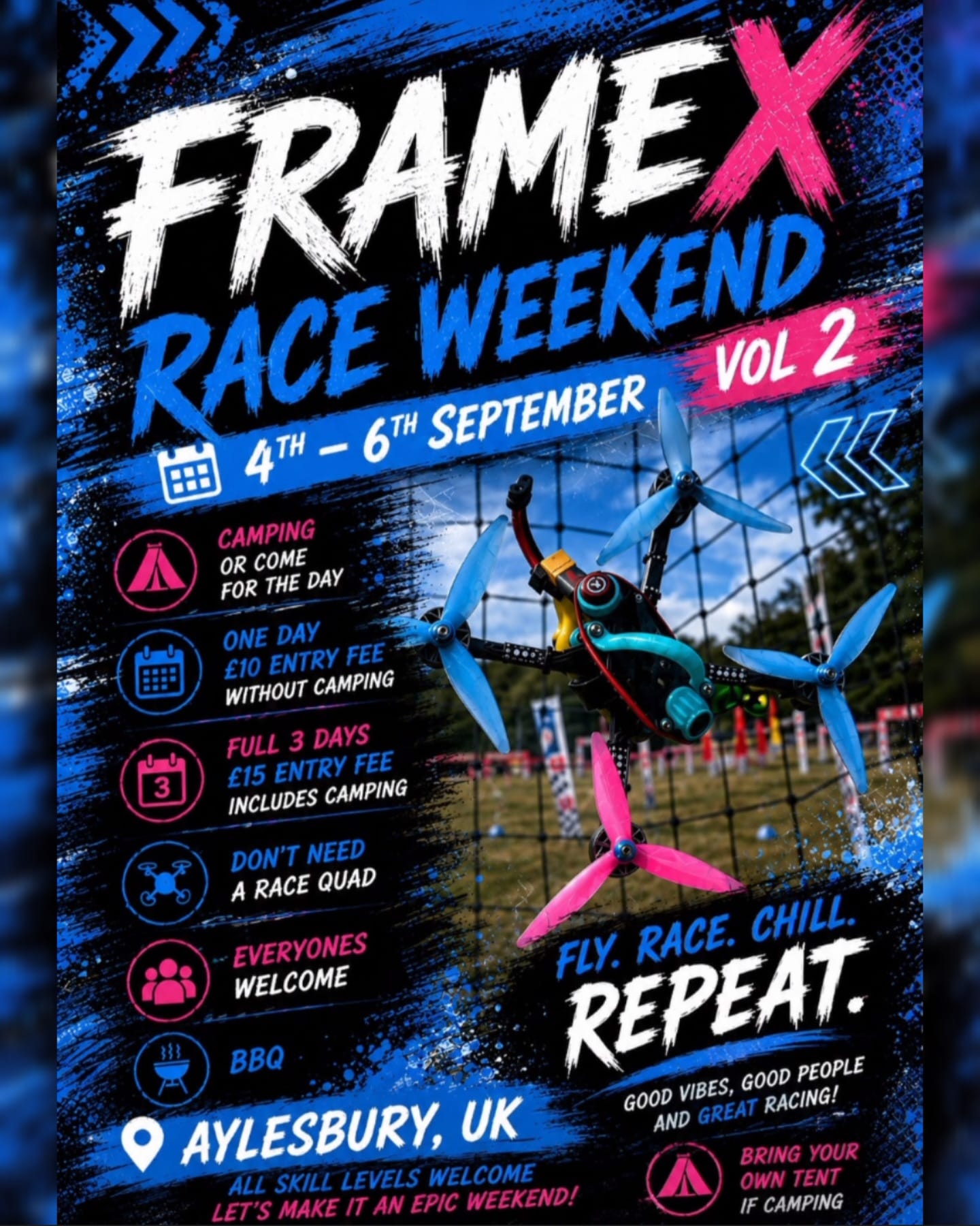 Frame X Race Weekend